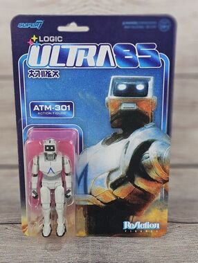 Super7 Logic Atm-301 (Ultra 85) - 3.75 Logic Action Figure Cla Toy